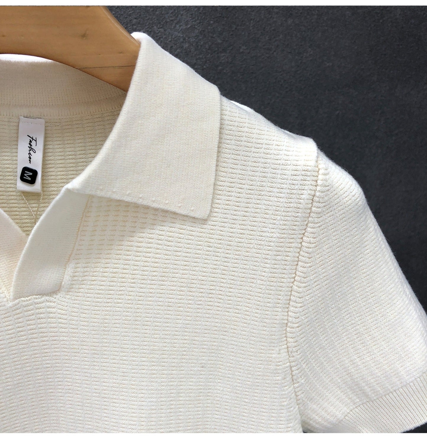 V-NECK KNITTED POLO VERONA