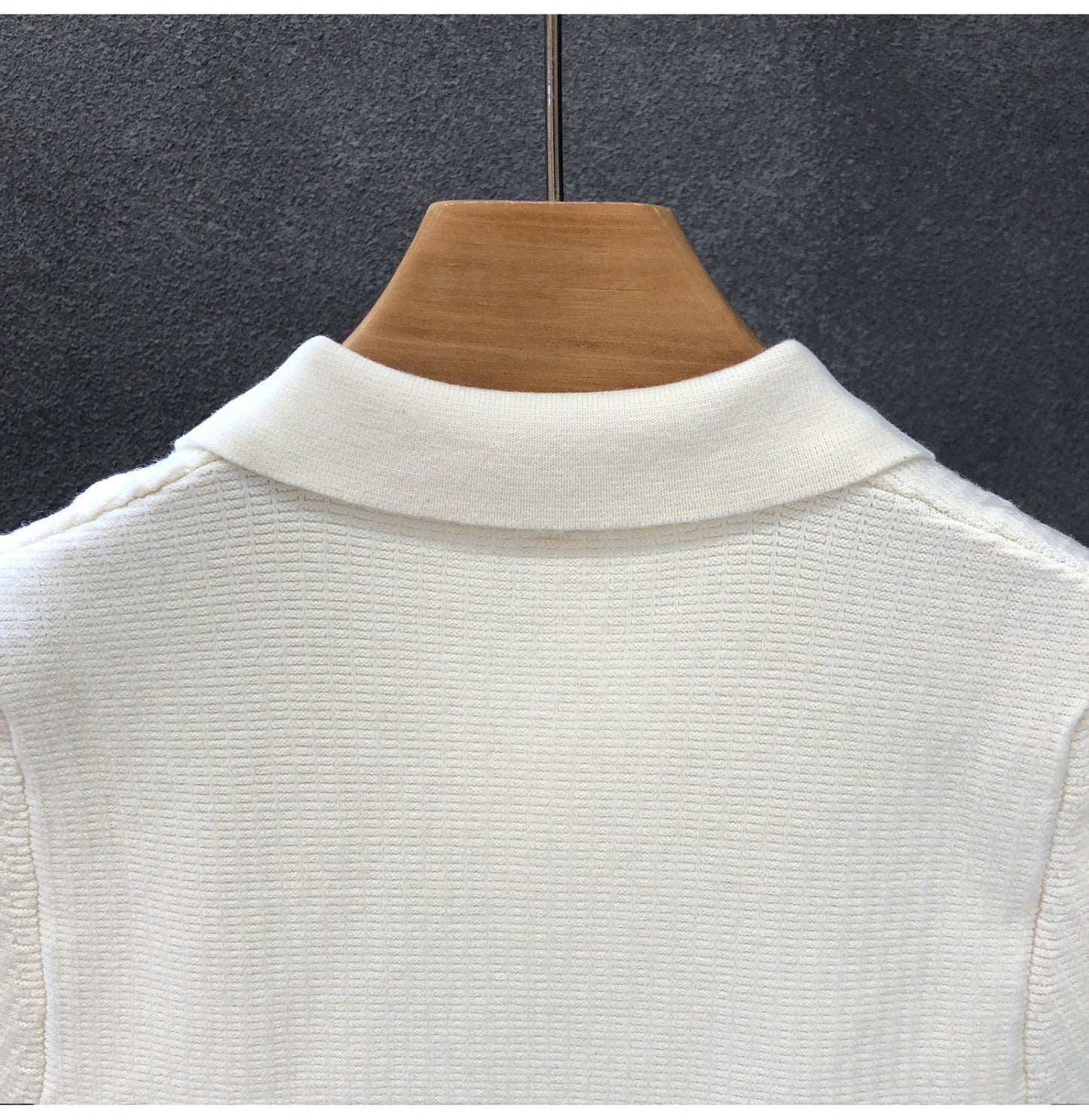 V-NECK KNITTED POLO VERONA