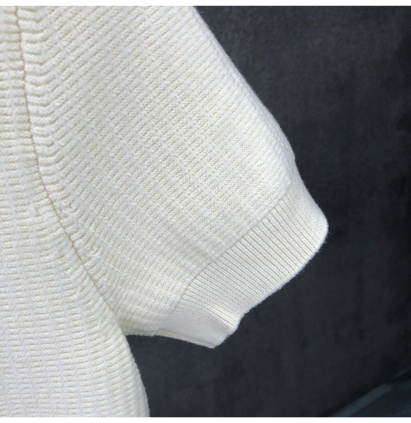 V-NECK KNITTED POLO VERONA
