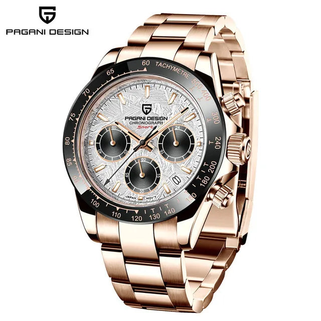 PAGANI DESIGN V2 Retro Chronograph | 40mm Sapphire Crystal Sport Watch