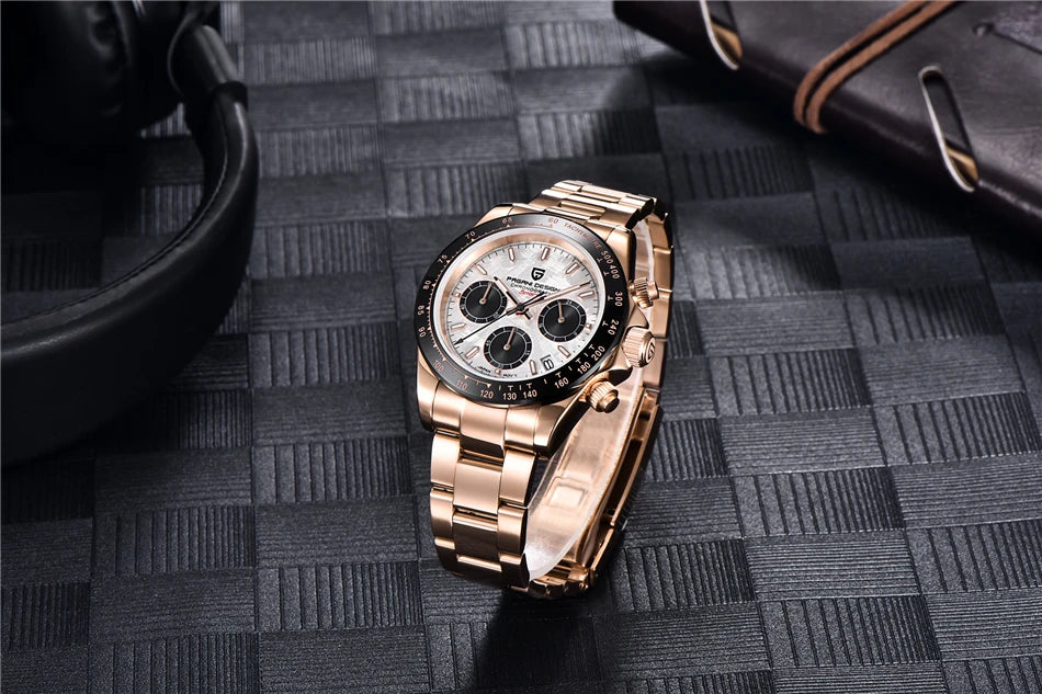 PAGANI DESIGN V2 Retro Chronograph | 40mm Sapphire Crystal Sport Watch