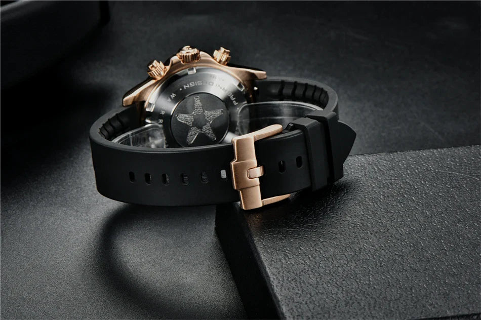 PAGANI DESIGN V2 Retro Chronograph | 40mm Sapphire Crystal Sport Watch