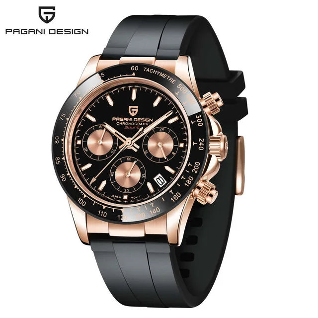 PAGANI DESIGN V2 Retro Chronograph | 40mm Sapphire Crystal Sport Watch