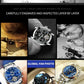 POEDAGAR Luxury Men's Chronograph | Luminous Waterproof Stainless Steel Watch