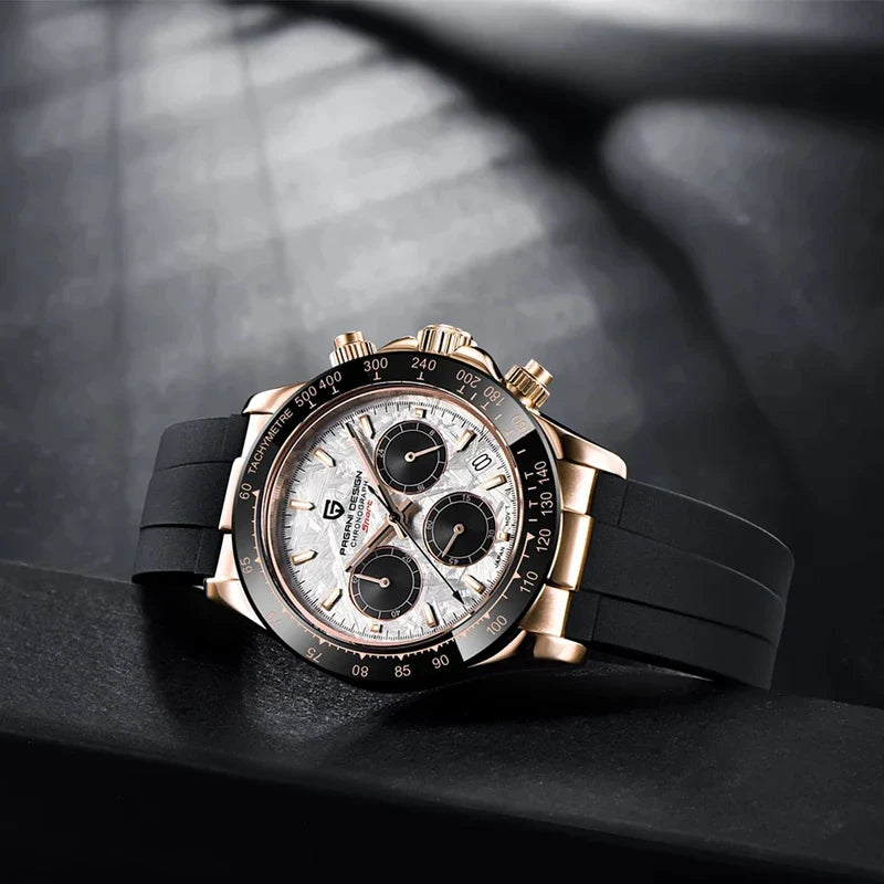 PAGANI DESIGN V2 Retro Chronograph | 40mm Sapphire Crystal Sport Watch