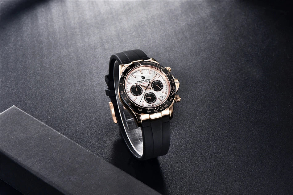 PAGANI DESIGN V2 Retro Chronograph | 40mm Sapphire Crystal Sport Watch