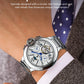 POEDAGAR Military Mechanical Watch | Automatic Tourbillon Day-Date Edition