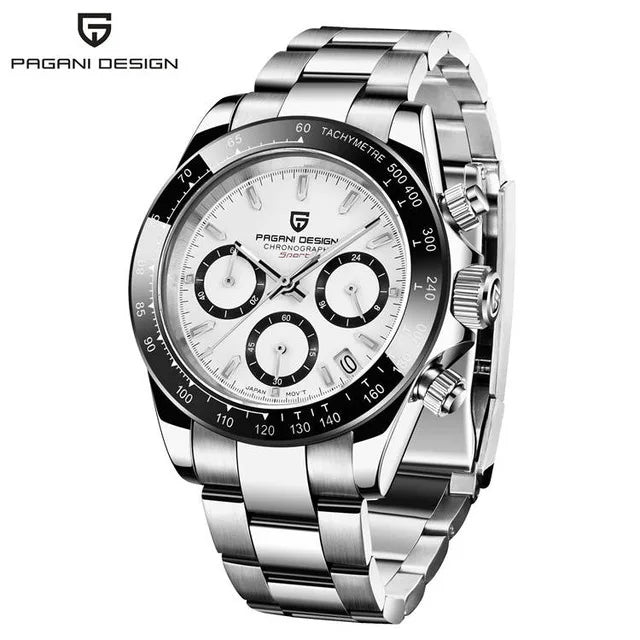 PAGANI DESIGN V2 Retro Chronograph | 40mm Sapphire Crystal Sport Watch