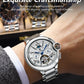 POEDAGAR Military Mechanical Watch | Automatic Tourbillon Day-Date Edition