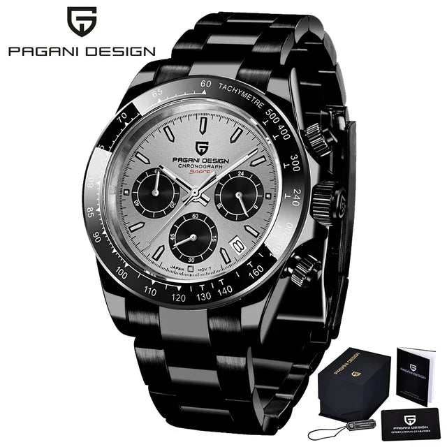 PAGANI DESIGN V2 Retro Chronograph | 40mm Sapphire Crystal Sport Watch