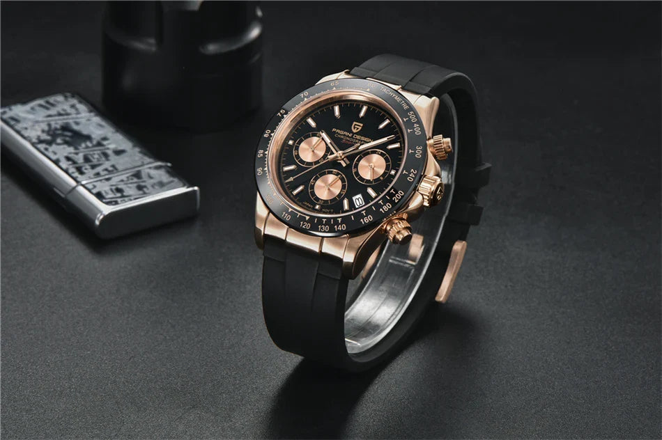PAGANI DESIGN V2 Retro Chronograph | 40mm Sapphire Crystal Sport Watch