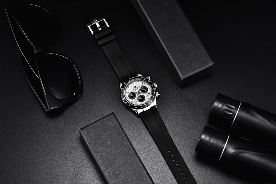 PAGANI DESIGN V2 Retro Chronograph | 40mm Sapphire Crystal Sport Watch