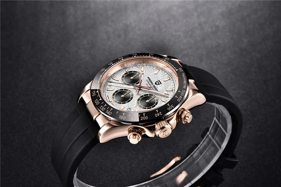 PAGANI DESIGN V2 Retro Chronograph | 40mm Sapphire Crystal Sport Watch
