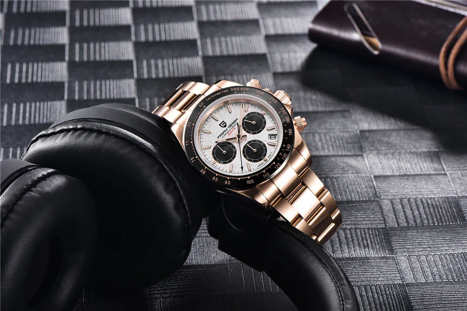 PAGANI DESIGN V2 Retro Chronograph | 40mm Sapphire Crystal Sport Watch