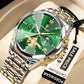 POEDAGAR Luxury Men's Chronograph | Luminous Waterproof Stainless Steel Watch
