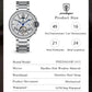 POEDAGAR Military Mechanical Watch | Automatic Tourbillon Day-Date Edition