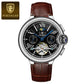 POEDAGAR Military Mechanical Watch | Automatic Tourbillon Day-Date Edition