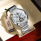 POEDAGAR Military Mechanical Watch | Automatic Tourbillon Day-Date Edition