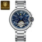 POEDAGAR Military Mechanical Watch | Automatic Tourbillon Day-Date Edition