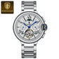 POEDAGAR Military Mechanical Watch | Automatic Tourbillon Day-Date Edition