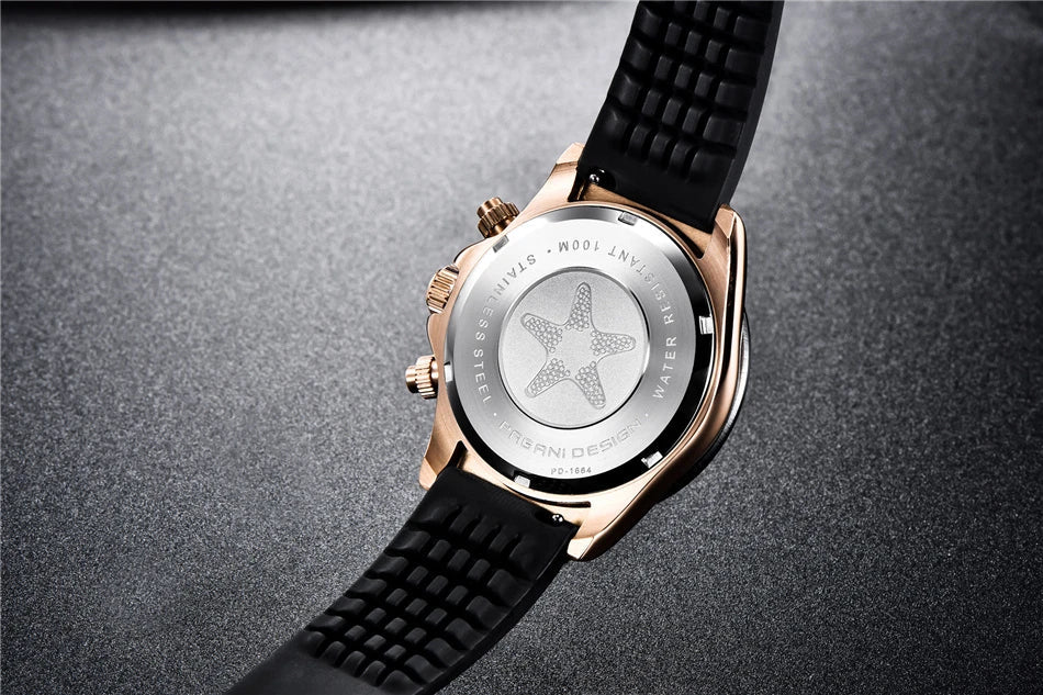 PAGANI DESIGN V2 Retro Chronograph | 40mm Sapphire Crystal Sport Watch