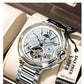 POEDAGAR Military Mechanical Watch | Automatic Tourbillon Day-Date Edition