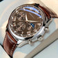 Luxury Leather Business Watch | Men's Minimalist Analog Quartz Wristwatch