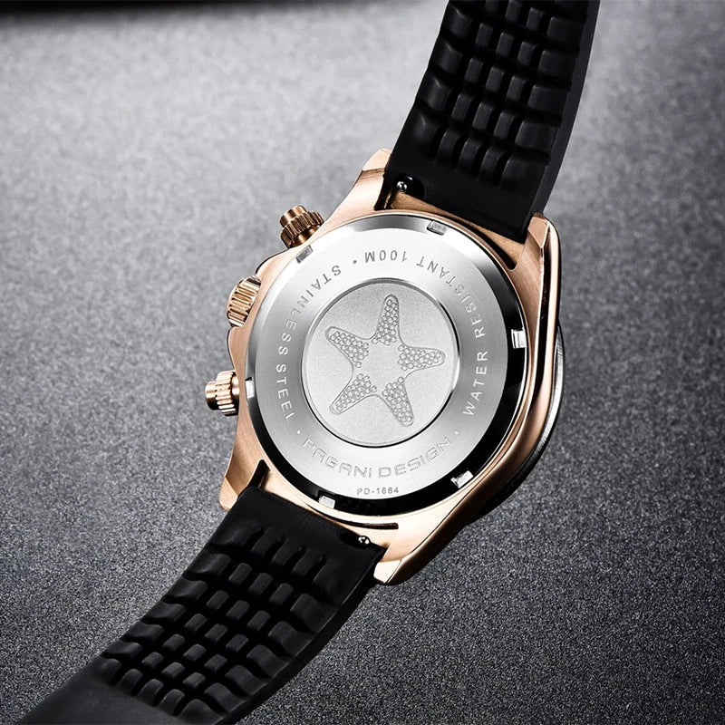 PAGANI DESIGN V2 Retro Chronograph | 40mm Sapphire Crystal Sport Watch