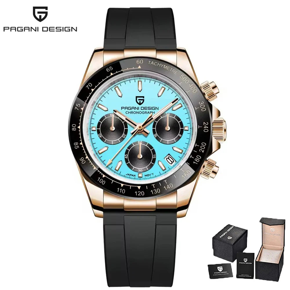 PAGANI DESIGN V2 Retro Chronograph | 40mm Sapphire Crystal Sport Watch